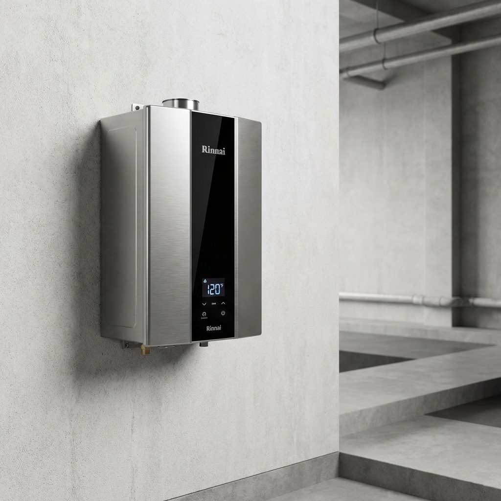 Rinnai tankless water heater installation